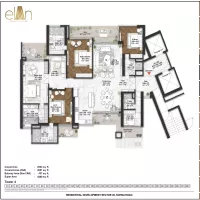 3 BHK Floor Plan